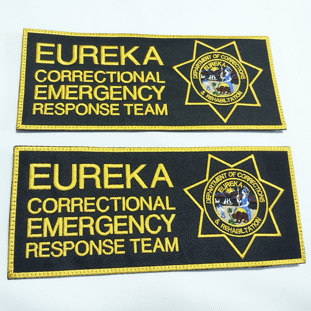 Emergency embroidery patches